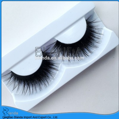 2018 new styles private label 3d silk lash; synthetic eyelashes, 3D mink lashes