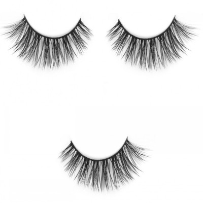 Wholesale Luxurious Permanent Double-Layered Silk Synthetic Lashes