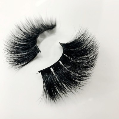 beauty Mink Eyelash Extensions Wholesale Vendors Siberian 25 Mm 3D & 5D Mink False Eye Lash